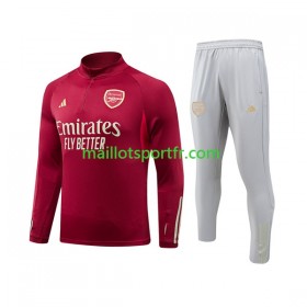 Arsenal Ensemble Sweat d'entrainement Rouge 2023/24